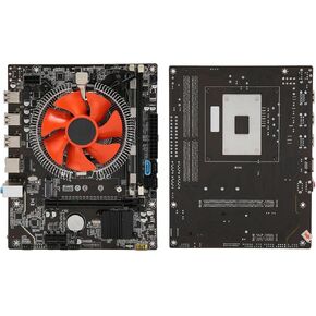 E5 2420 CPU 8G DDR3 Gaming PC Motherboard with Fan, X79 Motherboard Set, Gaming PC Motherboard Replacement for LGA 1356 for Intel E5 2420