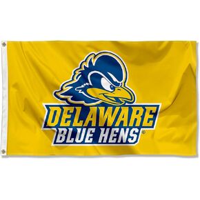 Delaware Blue Hens Gold Large Grommet Banner Flag