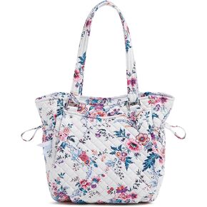 Vera Bradley Cotton Glenna Satchel Purse, Magnifique Floral