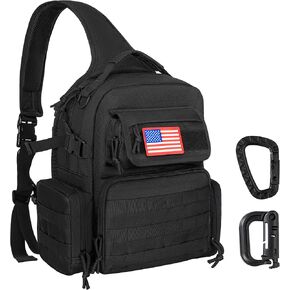 Tactical Sling Bag Pack Men Military Shoulder Sling Backpack