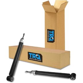 TRQ Rear Shock Absorber Set Compatible with 2007-2012 Nissan Versa