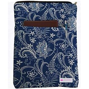 Twirling Blossom Book Sleeve - Book Cover for Hardcover and Paperback - Book Lover Gift - Notebooks and Pens Not Included