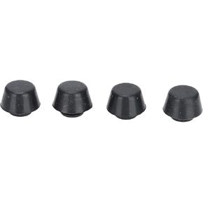 4Pcs 3D Printer Silicone Foot,Replacement Anti‑Vibration Silicone Foot,Durable Robust Foot Pad for Prusa i3 MK3 MK3S,Black