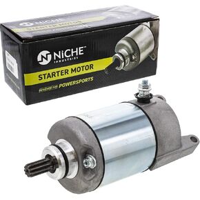 NICHE Starter Motor Assembly 21163-1208 for 1993-2002 Kawasaki Bayou Prairie 400 KLF400 KVF400