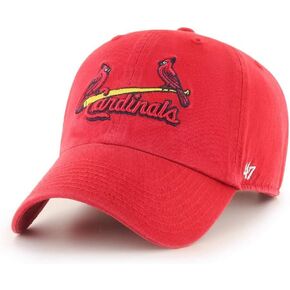 '47 St. Louis Cardinals Cooperstown Clean Up Dad Hat Baseball Cap - Red