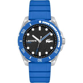 Lacoste Finn Men's 3H Watch | Nautical Inspired with Recycled Ocean Waste Bezel | Water Resistant - 5 ATM/50 Meters