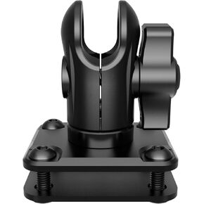 Tackform AMPS Short Reach Adapter - 20mm Aluminum Ball Socket | 4-Hole Drill Base | Mount to Dash, AMPS, Grid Brackets | with Hardware | NOT for 1" B Size Systems