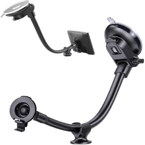 GPS Vehicle Mount for Garmin Nuvi Series,Automobile Windshield Dashboard Suction Cup GPS Holder Cradle for Garmin Nuvi Drive OTR 500 610 51 52 54 55 56 57 58 60 61 62 65 66 67 68 LM/LMT GPS (1)