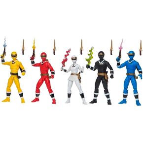 Power Rangers Lightning Collection 5-Pack Alien Rangers of Aquitar 6-inch Action Figures, Toys Kids Ages 4 and Up (Amazon Exclusive)