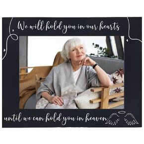 Memorial Frame for 4"X6" Picture, When Someone You Love Becomes a Memory, Sympathy Gifts for Loss of Loved One, Bereavement Remembrance Gift for Friend Neighbors Coworker, Gift for Loss, Memorial Gift