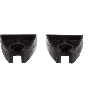 Seachoice Rubber Organizing Storage Clip, Black, Set of 2, One size