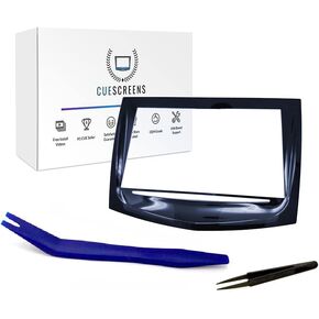 [Cuescreens] for Cadillac CUE Premium Replacement Improved Gel-Free Touch Screen Display + Free Tool Kit + Install Guides