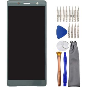 Sunways LCD Digitizer Screen Repair Touch and Display Function Replacement for Sony Xperia XZ2 Compact H8314 H8324 SO-05K Moss Green