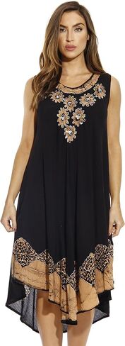 Riviera Sun Batik Embroidered Dress Sundresses for Women in Kuwait