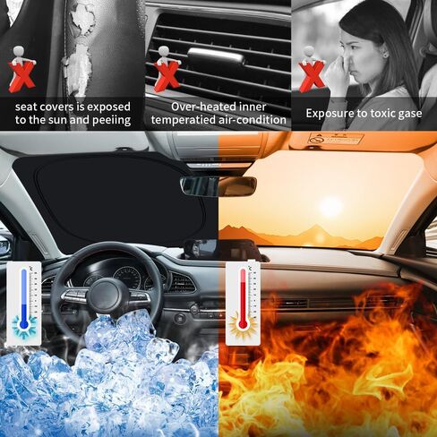 Car Sun Shade for Mazda CX-30 CX30 2020 2021 2022 2023 2024 SUV Auto Interior Accessories Front Windshield Sunshade Foldable Insulation Reflective Protector Parasol Window Curtains Cover Visor in Saudi Arabia