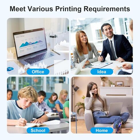 خرطوشة حبر متوافقة مع INKCLOUD بديلة ذات إنتاجية أعلى لحبر الطابعة HP 67XL لحبر HP 6055 6052 6058 6075 Pro 6455 6455e 6452 6458 1255 2732 2752 2755e 4140 4155 (1 أسود 1 ثلاثي الألوان، عبوتان)... in Kuwait