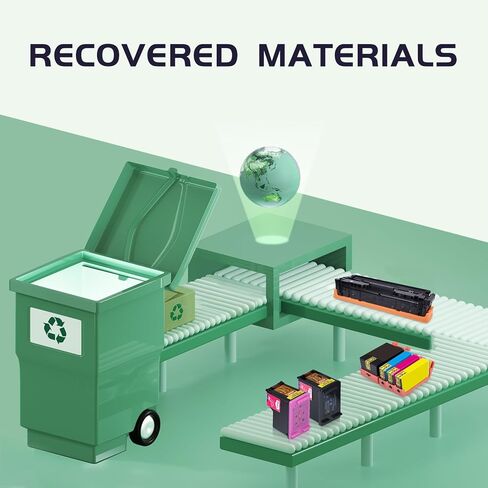 استبدال خرطوشة الحبر المعاد تصنيعها من ZIPRINT لحزمة HP 65XL 65 XL Combo Pack N9K04AN لـ Envy 5055 5052 5058 DeskJet 3755 2655 3720 3722 3723 3752 3758 2652 طابعة عالية الإنتاجية (1 أسود، 1 ثلاثي الألوان) in Kuwait