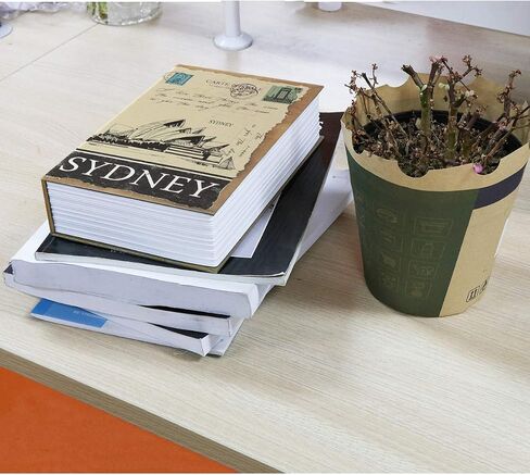 Diversion Book Safe with Combination Lock, Decaller Hidden Safe Box of Dictionary Shape, 9.5" x 6.2" x 2.2" in Saudi Arabia