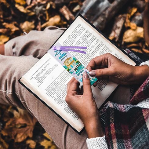 60 قطعة من الإشارات المرجعية لآية الكتاب المقدس مع شرائط ملونة هدايا عيد الأب بالجملة لعلامات كتب الكنيسة، الإشارات المرجعية المسيحية، الإشارات المرجعية اللطيفة، الإشارات المرجعية للكتاب المقدس للهدايا المسيحية، 10 أنماط in Saudi Arabia