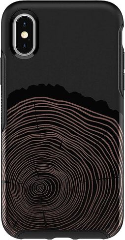 OtterBox Symmetry Series Case for iPhone Xs & iPhone X - Non-Retail Packaging - Wood You Rather in Saudi Arabia