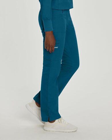 Landau Essentials Tailored Fit 9-Pocket Cargo Scrub Pants for Women 8380 in Saudi Arabia