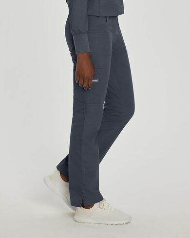 Landau Essentials Tailored Fit 9-Pocket Cargo Scrub Pants for Women 8380 in Saudi Arabia