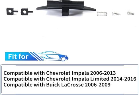 Rldym Center Console Armrest Lid Latch Cover Door Lock Assembly 19124205 for Chevrolet Impala 2006-2013, for Chevy Impala Limited 2014-2016, for Buick Lacrosse 2006-2009, Replace# 924-807 924807 in Saudi Arabia