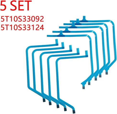 GinTai 5set LCD شريط لاصق عدة 5T10S33092 5T10S33124 شاشة LCD عرض شرائط ملصقات بديلة لـ Lenovo Legion 7-15IMH05 81YT 7-15IMHg05 81YU C7-15IMH05 82EH(5L+5R) in Saudi Arabia