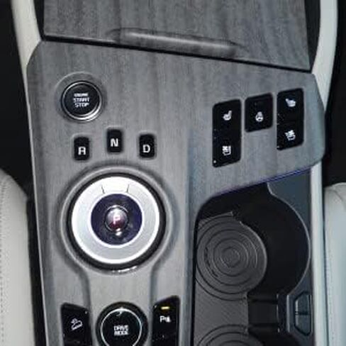 YOUTOOCAR Carbon Fiber Pattern Car Gear Shift Panel Cover Interior Trim Compatible with Kia Sportage 2023 Accessories in Saudi Arabia