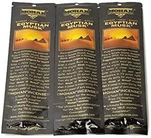 Sticks | Khush | Egyptian Musk | African Peach | Black Sandalwood | & Other Scents Incense Sticks in 3 10 Packs (African Peach) in Saudi Arabia