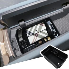 [Upgraded for 2023 2024 BMW iX Accessories 2023 BMW iX Center Console Organizer for 2022 2023 2024 BMW iX (I20) Insert Middle Armrest Storage Box 2023 iX Accessories Console Organizer BMW Ix