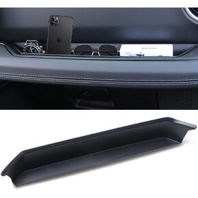 JL Passenger Grab Handle Storage Tray Grab Bar Organizer Box Compatible with 2024 Jeep Wrangler JL 2/4 Door 4XE Interior Accessories 1 Pack ABS Black