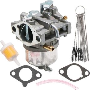 KIPA Carburetor For Mule 2500 2510 2520 1993-2000 Replace OE Part # 15003-2509 With Gaskets Carbon Dirt Jet Cleaner Tool Kit Fuel Filter