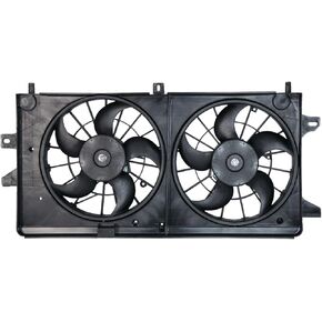 TYC 621360 Cooling Fan Assembly Compatible with 2004-2005 Chevrolet Impala , Black