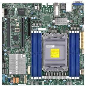 Supermicro X12SPM-TF Micro-ATX Server Motherboard, C621A LGA-4189, Dual 10Gbase-T