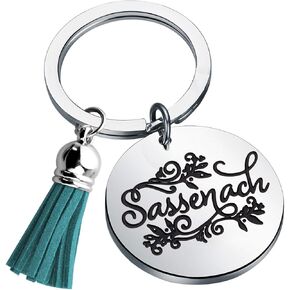 HOLLP Sassenach Inspired Jewelry Sassenach Keychain movie Lover Gifts