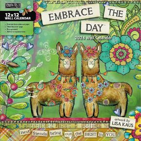 WSBL Embrace The Day 2024 12X12 Wall Calendar (24997001684)