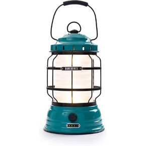 Barebones Bronze Forest Lantern - Vintage, Rechargeable, Adjustable Brightness