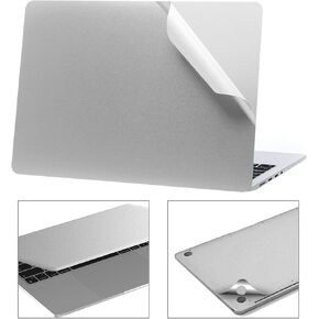 F FORITO Shell Protector Cover Skin Compatible with Apple MacBook Air 15.3-inch 2024 2023 Release M3 A3114 M2 A2941, Anti Scratch Protective Skin Decals (Space Grey)