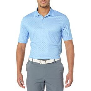 Greg Norman Collection Men's Compass Polo Blue