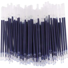 100pcs Gel Pen Refills 0.5mm Ink Gel Pen Refills for Needle Tip Liquid Gel Pen/Rollerball Gel Ink Pen - Needle Tip Blue