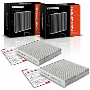 A-Premium 2-PC Cabin Air Filter with Activated Carbon Compatible with Land Rover Defender 110 2020-2023, Defender 130 2023, Defender 90 2021-2023