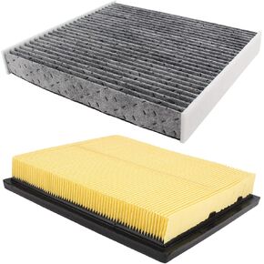 Engine and Cabin Air Filter Combo Set Replaces part number: 17801-37020, 87139-07010, 17801-0T040, 17801-37021, 72880-AJ000, 72880-AJ0009P, 87139-02020, 87139-02090