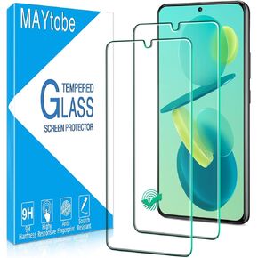 MAYtobe [2 Pack] Designed for Samsung Galaxy S22 5G Tempered Glass, Anit Fingerprint, Anti-scratch, Easy to Install
