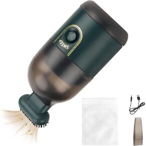 Mini desk Handheld Vacuum Cleaner,0.26LB 2200Pa Rechargeable Hand held Vacuum Cleaner,Cleaning Dust Pet Hair Crumbs Scraps for Computer Home Kitchen Office