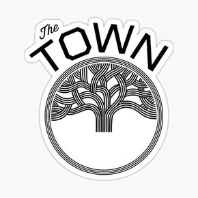 The Town Oakland Sticker - Sticker Graphic - Auto, Wall, Laptop, Cell, Truck Sticker for Windows, Cars, Trucks