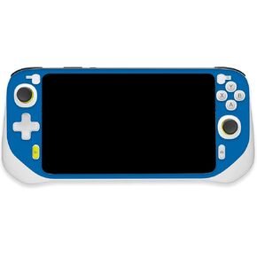 MightySkins Skin Compatible with Logitech G Cloud Gaming Handheld - Solid Blue | Protective, Durable, and Unique Vinyl Decal wrap Cover | Easy to Apply, Remove, and Change Styles | Made in The USA