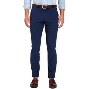Mizzen+Main Helmsman Men's Chino Pant - Wrinkle-Resistant, Moisture-Wicking Men's Pants with 4-Way Stretch, Slim Fit