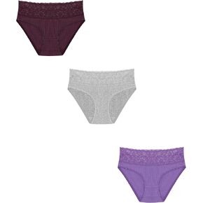 Knowyou Seamless Underwear for Women High Waisted Thongs for Women Tummy Control Thongs Underwear Women Panties 6 Pack