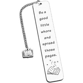 Bookmarks for Women Funny Gifts for Women Smutty Book Lovers Gifts Friendship Gifts for Women Birthday Gifts for Teen Girls Reading Accessories for Book Lovers College Gifts for Girls Book Club Gifts